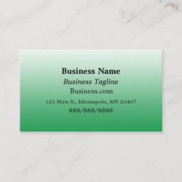 Sage Grönt och Black Simple Business Visitkort