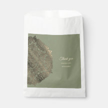 Sage Grönt och Guld Bröllop med Elegant Luxury