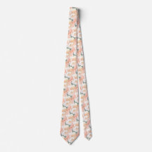 Sage Grönt Peony Blommönster Bröllop Neck Tie