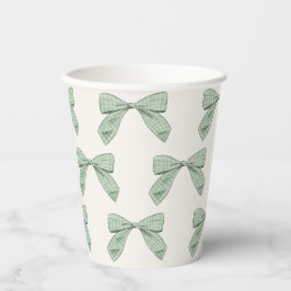 Sage Grönt Play Bow Elegant Boy Shower