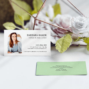 Sage Grönt Professionell Midfru Doula Photo Arch Visitkort