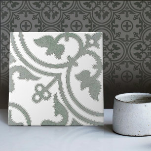 Sage Grönt Repro Backsplash Kitchen Portugese Kakelplatta