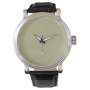Sage Grönt Solid Färg Klassisk ELEGANT Armbandsur