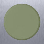 Sage Grönt Solid Färg Magnet<br><div class="desc">Sage Grönt Solid Färg</div>