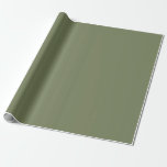 Sage Grönt Solid Färg Presentpapper<br><div class="desc">Sage Grönt Solid Färg. En vacker skugga av grönt-grått. Smaklig,  rik,  god neutralt. Arbetar också underbart för jul och helgdagar.</div>