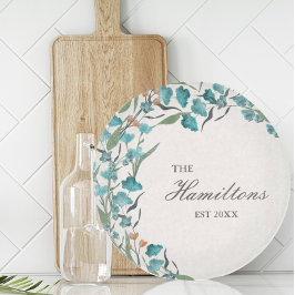 Sage Grönt Watercolor Wildblomma Etablerad