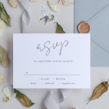 Sage Grönt White Modern Custom Names Bröllop