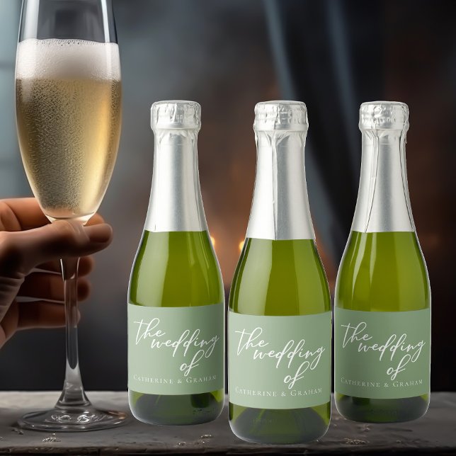 Sage Grönt White Personlig Bröllop Mini (Skapare uppladdad)