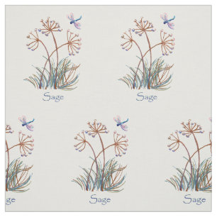 Sage herb tyg
