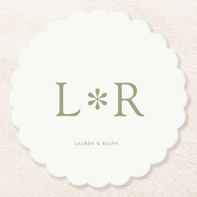 Sage & Ivory Simple Chic par Underlägg Papper (Framsida)