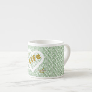Sage Life Espresso Mugg av Poet Adiela Akoo Espressomugg