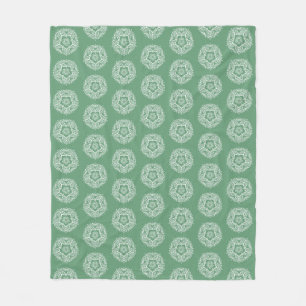 Sage Mandala Fleecefilt