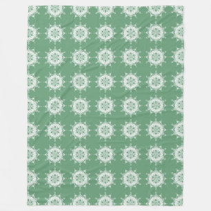 Sage Mandala Fleecefilt
