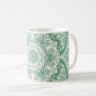 Sage Mandala Kaffemugg