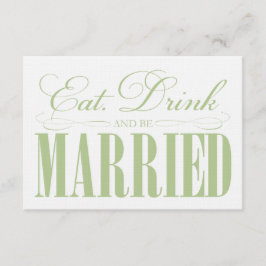 Sage, mat, dryck och vara gift | Inneslutning Tilläggskort