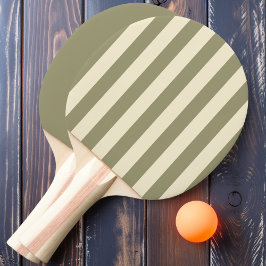 Sage Meadow Polo-ränder och enfärgade Pingisracket