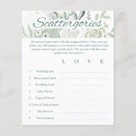 Sage Möhippa Game - Scattergories
