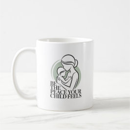 Sage Mother Baby Silhouette Mantra Kaffemugg