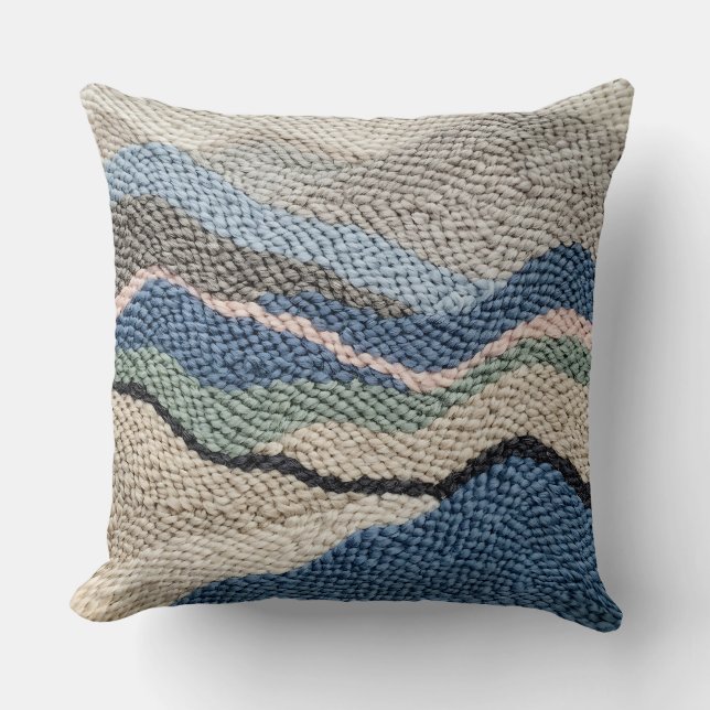 Sage Oatmeal Blue Ridge Kuddarpåse Kudde (Framsida)
