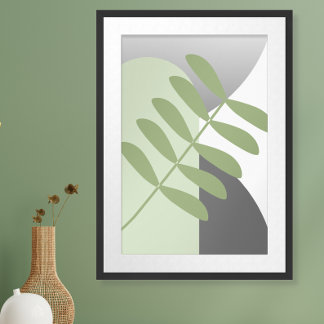 Sage och Grått, oinramat Poster