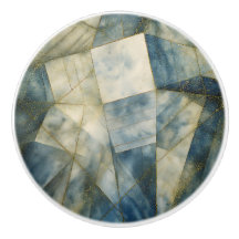 Sage Oliv grönt Guld Geometric Abstrakt Naturlig