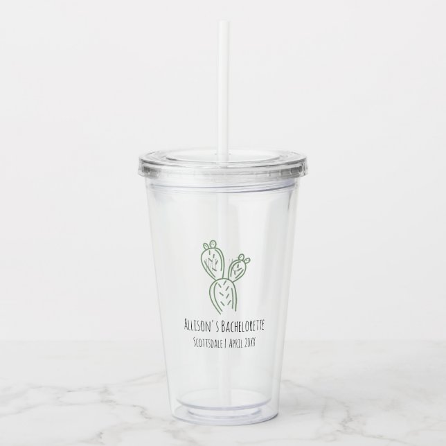 Sage Prickly Pear Kaktus Sällskapsfestpresent Take Away Mugg (Framsida)
