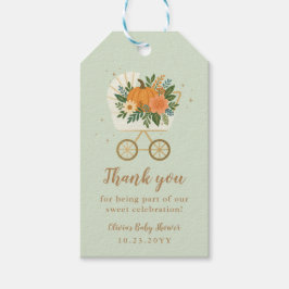 Sage Pumpa Baby Shower Tack Kort