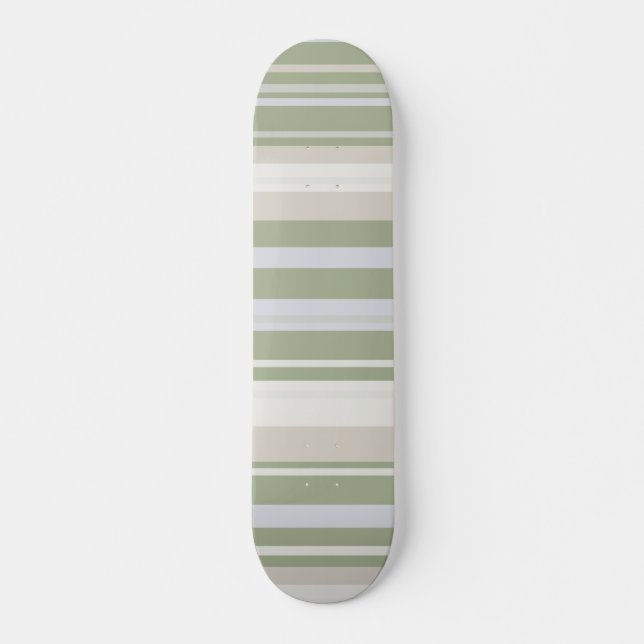 Sage Rand minimalistisk asetisk skateboard (Framsida)