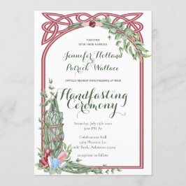 Sage & Ro örbal Crystal Handfasteing Inbjudningar