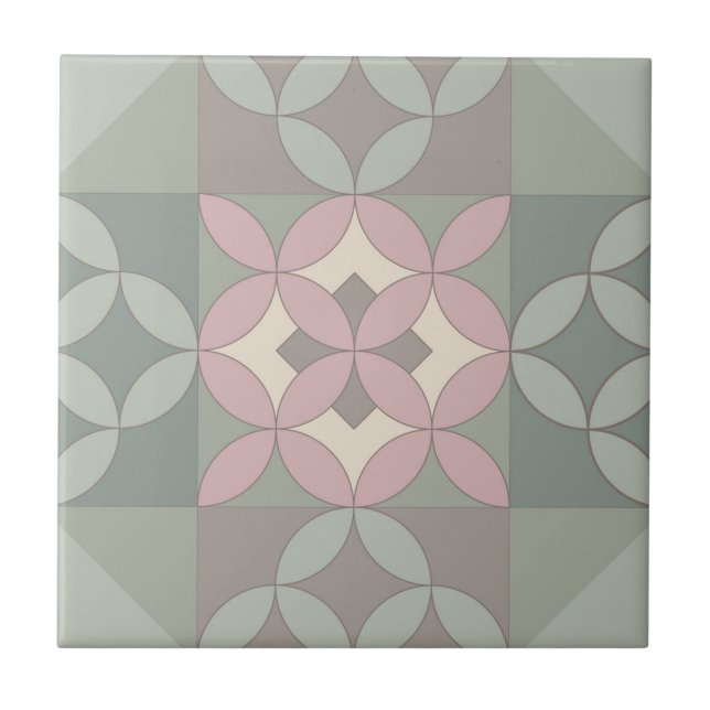 Sage & Rose keramiska plattor  Kakelplatta (Framsidan)