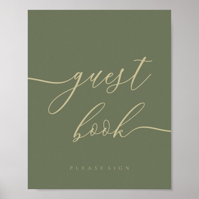 Sage Signature Gäster Poster (Framsidan)