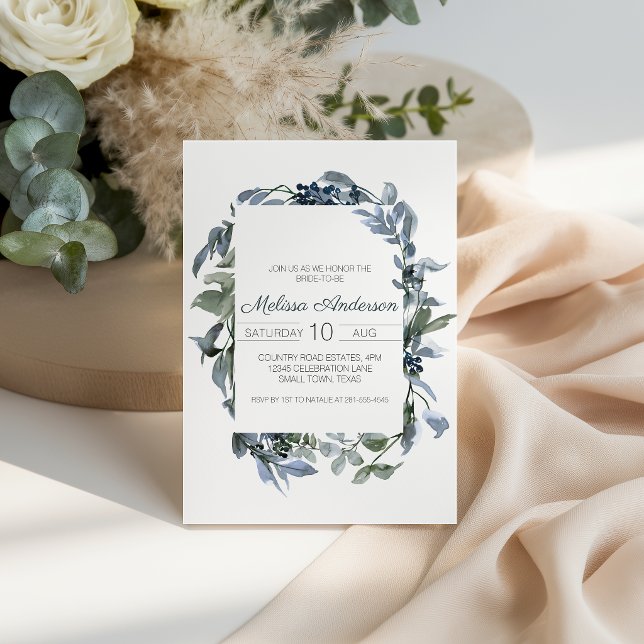 Sage Silver Grön Blommig Bröllopsdusch (Skapare uppladdad)