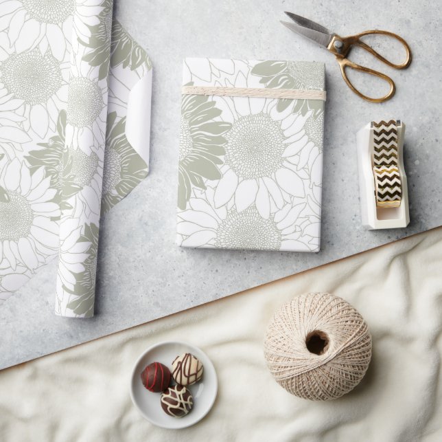 Sage Solros Presentpapper (Hantverk)