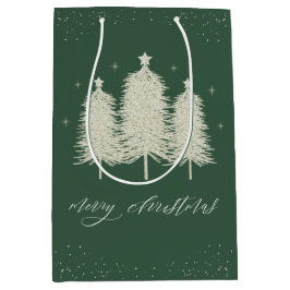 Sage Sparkly God jul Träd Helgdag