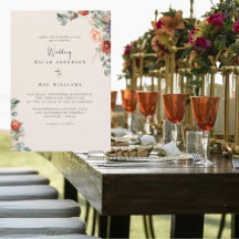 Sage & Terracotta No Parents Bröllop