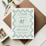 Sage Vågigt Gräns 21:a födelsedagsinbjudan Inbjudningar<br><div class="desc">Designad att samordna med vår Vågigt Gräns Collection, den här moderna födelsedagsinbjudan ger trendiget och det populära vågigt gräns i sage färg på vit bakgrund. Om du vill fånga din gästs uppmärksamhet med en popup på färg på inbjudan till trendiget är den här sviten perfekt för dig. Om du vill...</div>