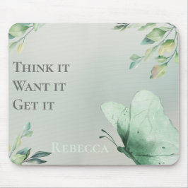 Sage Watercolor Motivational Personalized  Musmatta