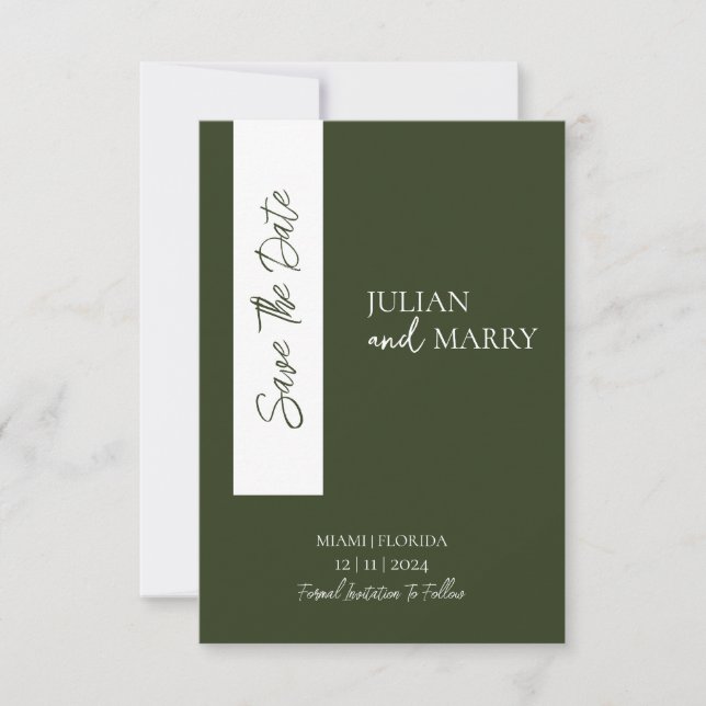 SAGE Whispers Soaré Med Foto Spara Datumet (Framsida)