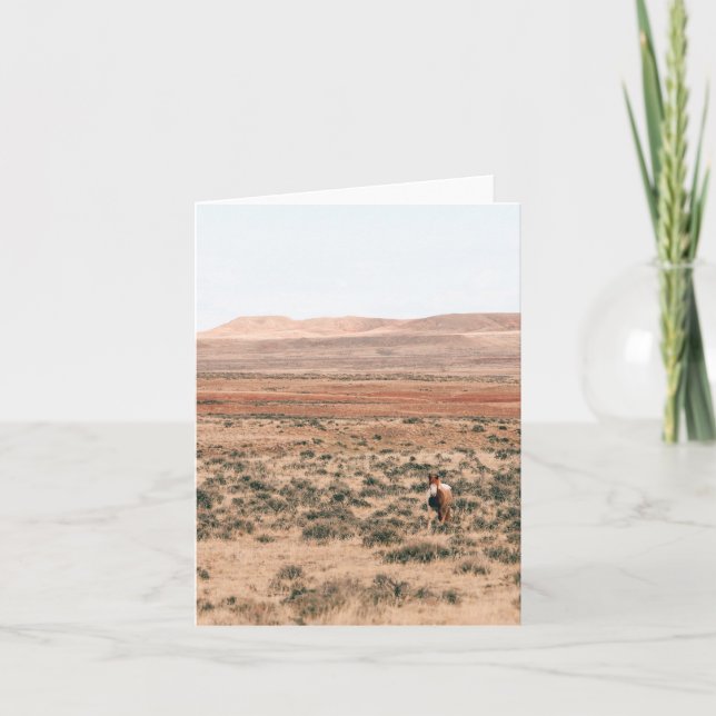 Sagebrush Mama - 4" x 5.6" Notecard Kort (Framsida)