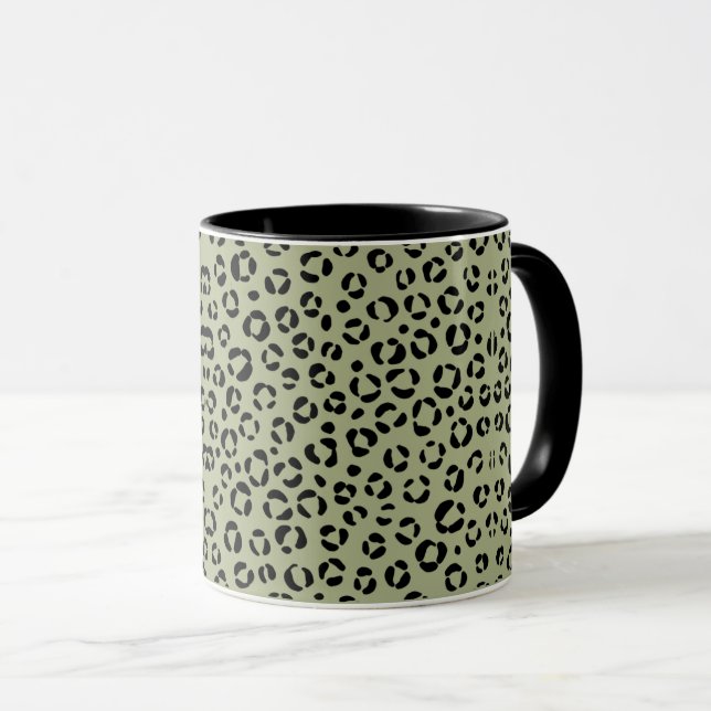 Saged Leopard Mugg (Framsida höger)