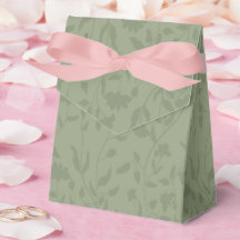 Sagegrön blombröllop