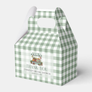Sagegrön Bröllopsdusch Fräsch Från Marknaden Presentaskar