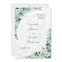 Sagegrön Elfenbensfärgad Eukalyptus-Hochzeit