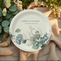 Sagegrön Eukalyptus Elegant Boho