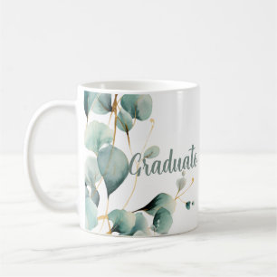 Sagegrön guldgradering kaffemugg
