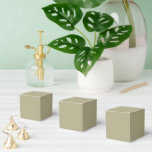 Sagegrön Presentaskar<br><div class="desc">Salvia grön är en jordnära, dämpad nyans av grågrönt, uppkallad efter de silverfärgade, dammiga bladen på salvia-växten. Det är en lugnande, fridfull färg som frammanar känslor av natur, visdom och balans. Salvia gröns mångsidighet och lugnande egenskaper gör den populär inom inredning, mode och varumärkesbyggande för att skapa fredliga och sofistikerade...</div>