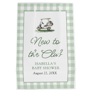 Sagegrön Ram Golf Ny på Klubben Baby Shower