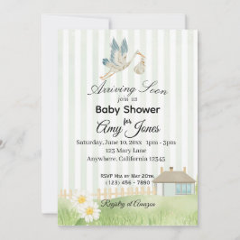 Sagegrön saga Barnkalasinbjudan Inbjudningar