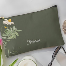 Sagegrön tusenskönas blommig minimalism