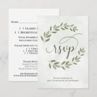 Sagegröna lagerblad rustik bröllopsfest